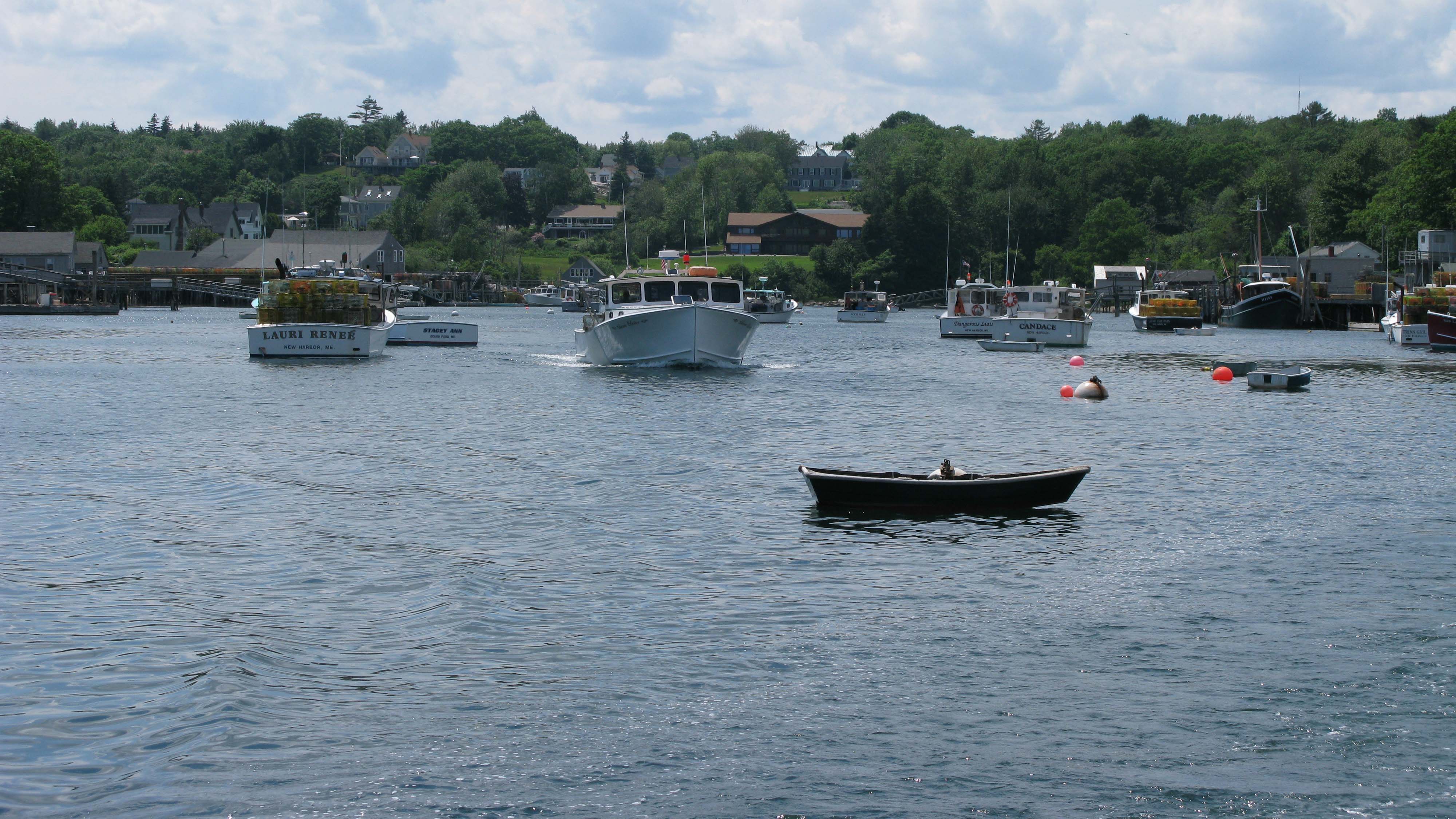 new harbor ocean boat heather leslie