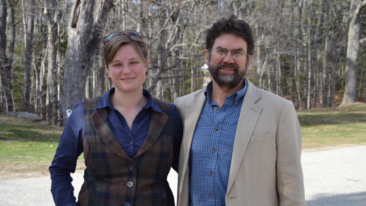 Skylar Bayer PhD and prof Rick Wahle