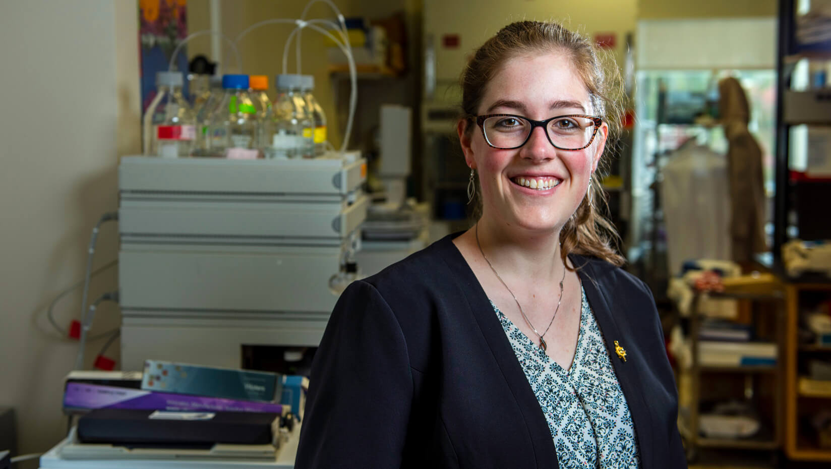 umaine food science student lab Danielle St-Pierre