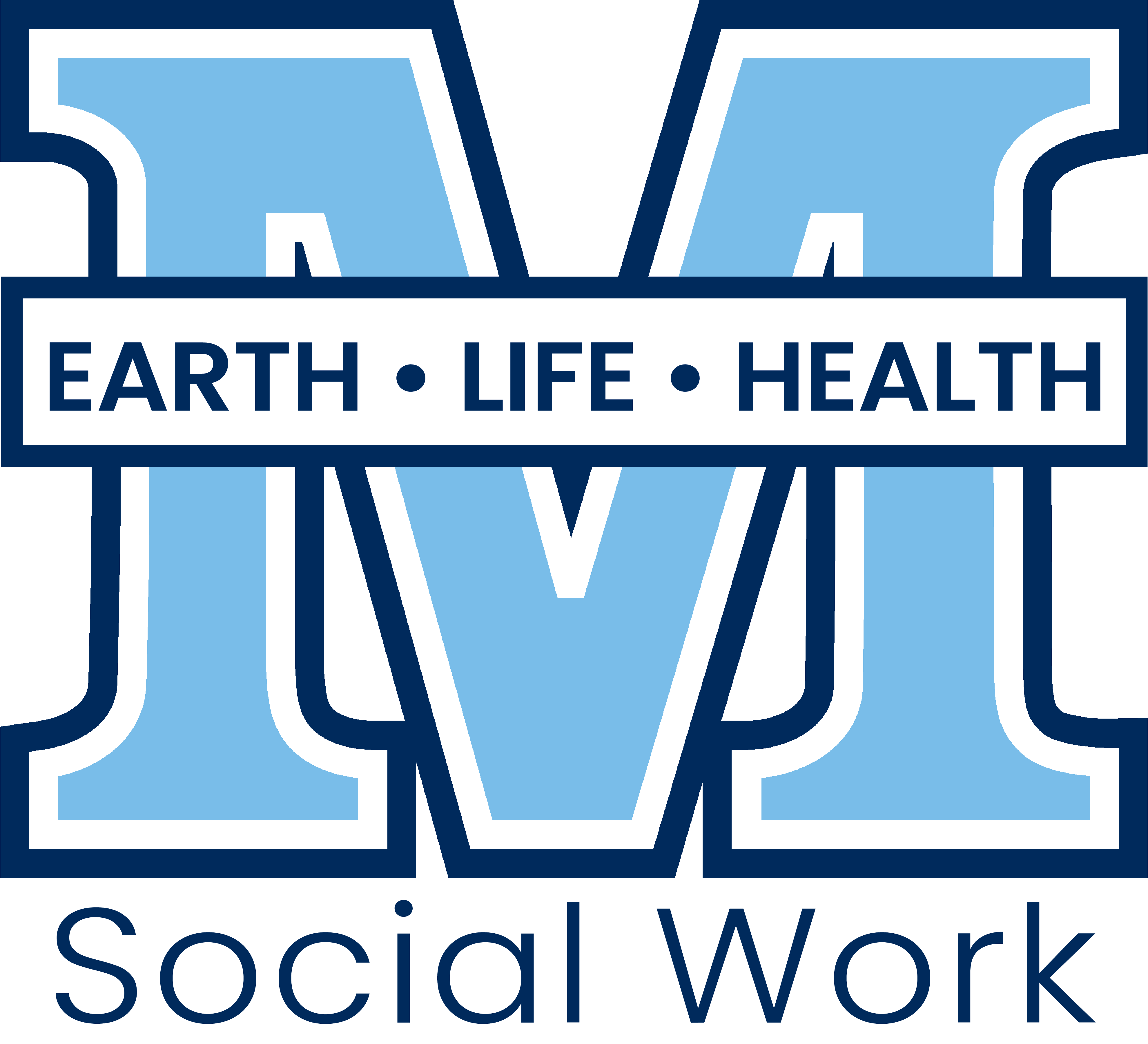 College M logo with social work